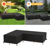 Maxbell Sofa Cover Windproof Dustproof Furniture Protector Lawn Furniture Covers