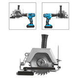Maxbell Electric Drill Converter into Electric Circular Saw Woodworking Chainsaw