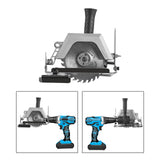 Maxbell Electric Drill Converter into Electric Circular Saw Woodworking Chainsaw