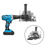 Maxbell Electric Drill Converter into Electric Circular Saw Woodworking Chainsaw