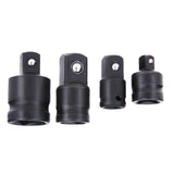 Maxbell 4 Pieces Air Impact Adaptor Socket Extension Set Angle Bit Holder Driver