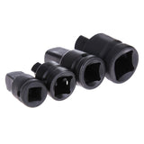 Maxbell 4 Pieces Air Impact Adaptor Socket Extension Set Angle Bit Holder Driver