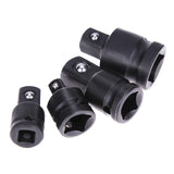 Maxbell 4 Pieces Air Impact Adaptor Socket Extension Set Angle Bit Holder Driver