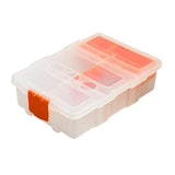 Maxbell Small Componen box Transparent Organizer Case Container for Components S