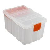 Maxbell Small Componen box Transparent Organizer Case Container for Components M