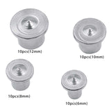 Maxbell 10Pcs Portable Center Dowel Pins Dowel Drill Points Pin for Woodworking 6mm