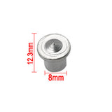 Maxbell 10Pcs Portable Center Dowel Pins Dowel Drill Points Pin for Woodworking 8mm
