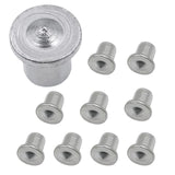 Maxbell 10Pcs Portable Center Dowel Pins Dowel Drill Points Pin for Woodworking 8mm