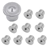 Maxbell 10Pcs Portable Center Dowel Pins Dowel Drill Points Pin for Woodworking 10mm