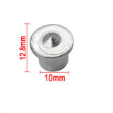 Maxbell 10Pcs Portable Center Dowel Pins Dowel Drill Points Pin for Woodworking 10mm