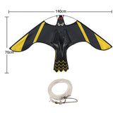Maxbell Kites Game Easy to Fly for Beach Farm Field Garden 140cmx70cm