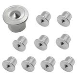 Maxbell 10Pcs Portable Center Dowel Pins Dowel Drill Points Pin for Woodworking 12mm