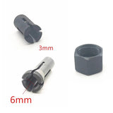 Maxbell Collet Nut Collet Chuck for GD0603 GD0601 763627-4, Power Tool Accessories 6mm