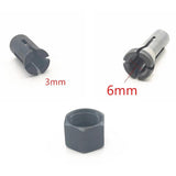 Maxbell Collet Nut Collet Chuck for GD0603 GD0601 763627-4, Power Tool Accessories 6mm