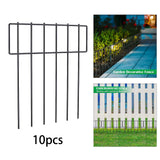 Maxbell Set of 10Pcs 30x43cm Underground Decorative Garden Fencing Path Edge Fence