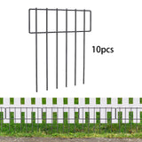 Maxbell Set of 10Pcs 30x43cm Underground Decorative Garden Fencing Path Edge Fence
