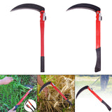 Maxbell Portable Folding Steel Hand Sickle Foldable for Gardening Lawn Farming Round Handle