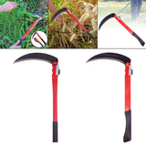 Maxbell Portable Folding Steel Hand Sickle Foldable for Gardening Lawn Farming Round Handle