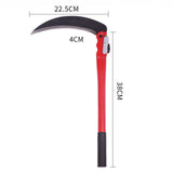 Maxbell Portable Folding Steel Hand Sickle Foldable for Gardening Lawn Farming Round Handle