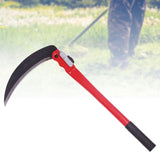 Maxbell Portable Folding Steel Hand Sickle Foldable for Gardening Lawn Farming Round Handle