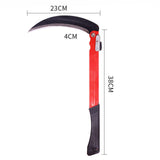 Maxbell Portable Folding Steel Hand Sickle Foldable for Gardening Lawn Farming Square Handle