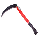 Maxbell Portable Folding Steel Hand Sickle Foldable for Gardening Lawn Farming Square Handle