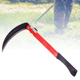 Maxbell Portable Folding Steel Hand Sickle Foldable for Gardening Lawn Farming Square Handle
