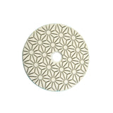Maxbell 4 inch Diamond Wet Polishing Pads Granite Stone Terrazzo Felt Disc Wet/Dry green