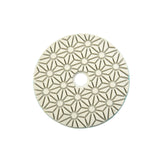 Maxbell 4 inch Diamond Wet Polishing Pads Granite Stone Terrazzo Felt Disc Wet/Dry green