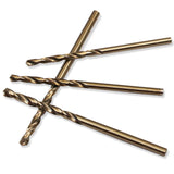 Maxbell 10 Pieces Twist Drill Bit Heat Resistance Twist Drill Bit for Metal Copper