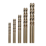 Maxbell 10 Pieces Twist Drill Bit Heat Resistance Twist Drill Bit for Metal Copper