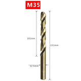Maxbell Twist Drill Bit Wear Resistance High Hardness Heat Resistance for Metal