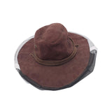 Maxbell Beekeeper Veil Hat Beekeeping Cowboy Hat for Outdoor Professional Beekeeper