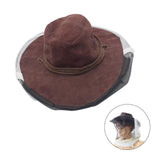 Maxbell Beekeeper Veil Hat Beekeeping Cowboy Hat for Outdoor Professional Beekeeper