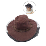 Maxbell Beekeeper Veil Hat Beekeeping Cowboy Hat for Outdoor Professional Beekeeper