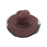 Maxbell Beekeeper Veil Hat Beekeeping Cowboy Hat for Outdoor Professional Beekeeper