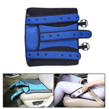 Maxbell Nonslip Maternity Car Adjuster Cushion Safe for Pregnancy Moms Blue