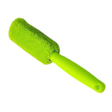 Maxbell Car Wheel Brush Wash Tool Reusable for Fenders Engines Door Plugs Green