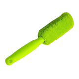 Maxbell Car Wheel Brush Wash Tool Reusable for Fenders Engines Door Plugs Green