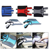 Maxbell Nonslip Maternity Car Adjuster Cushion Safe for Pregnancy Moms Red