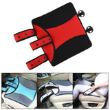 Maxbell Nonslip Maternity Car Adjuster Cushion Safe for Pregnancy Moms Red