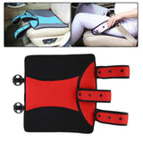 Maxbell Nonslip Maternity Car Adjuster Cushion Safe for Pregnancy Moms Red
