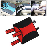 Maxbell Nonslip Maternity Car Adjuster Cushion Safe for Pregnancy Moms Red
