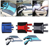 Maxbell Nonslip Maternity Car Adjuster Cushion Safe for Pregnancy Moms Red
