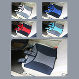 Maxbell Nonslip Maternity Car Adjuster Cushion Safe for Pregnancy Moms Red