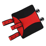 Maxbell Nonslip Maternity Car Adjuster Cushion Safe for Pregnancy Moms Red