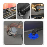 Maxbell Car Wiper Arm Hole Protective Cover Dustproof Cover for Most Cars