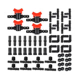 Maxbell Drip Irrigation System Kit Automatic Drip Sprinkler for Greenhouse Patio 52pcs