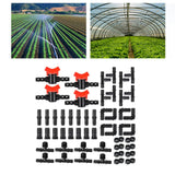 Maxbell Drip Irrigation System Kit Automatic Drip Sprinkler for Greenhouse Patio 52pcs