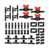 Maxbell Drip Irrigation System Kit Automatic Drip Sprinkler for Greenhouse Patio 52pcs